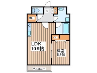 クラシヤの物件間取画像